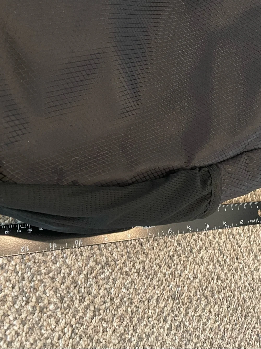Spoengru Black Backpack with Gray Trim and Multiple compartments
